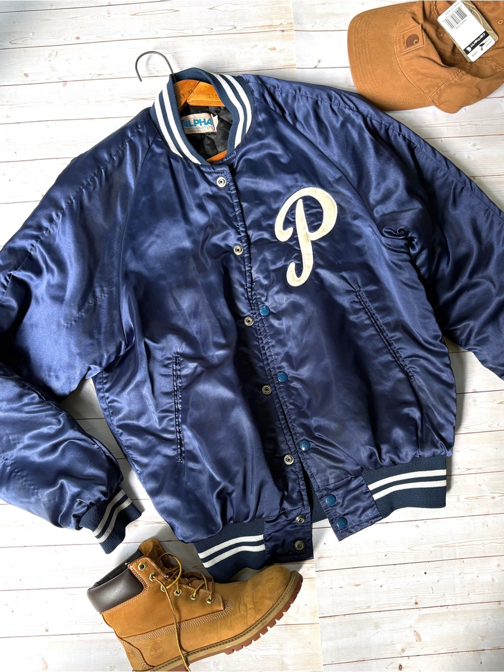 Alpha baseball jacket - Picture 2 of 4